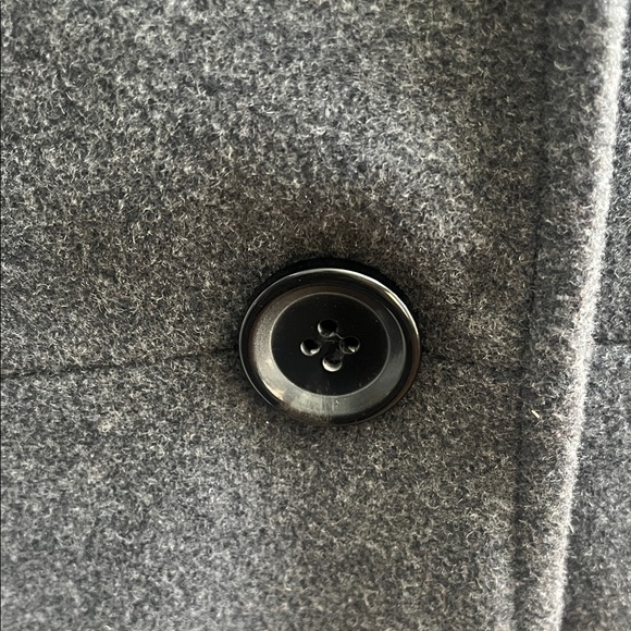 EUC Style & Co. Gray Trench Coat (L) - Picture 6 of 10